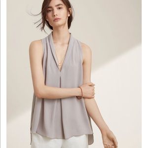 Aritzia Wilfred Nuit Blouse in black color size xs